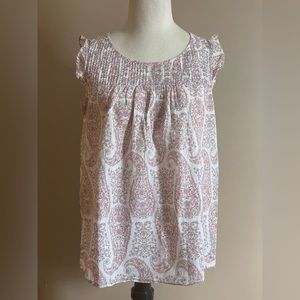 Old Navy Paisley blouse